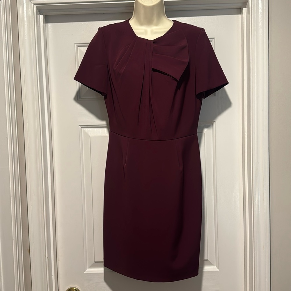 IMNYC Issac Mizrahi Maroon Dress
